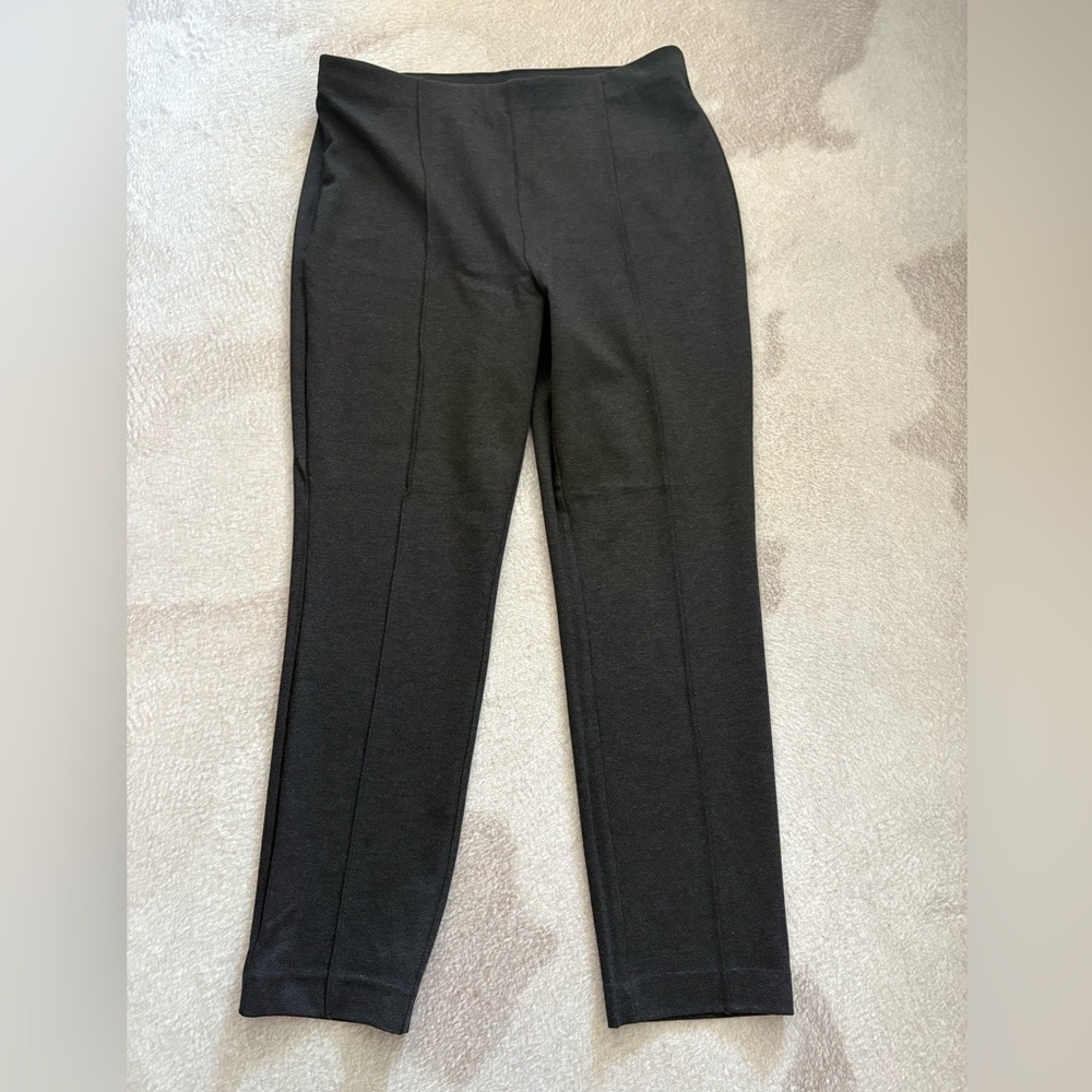 RW&Co high rise pull on ponte pants charcoal new with tags size large